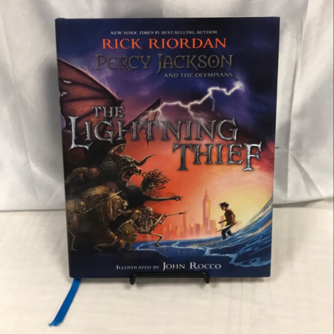 Percy Jackson and the Olympians the Lightning Thief Illustrated Edition