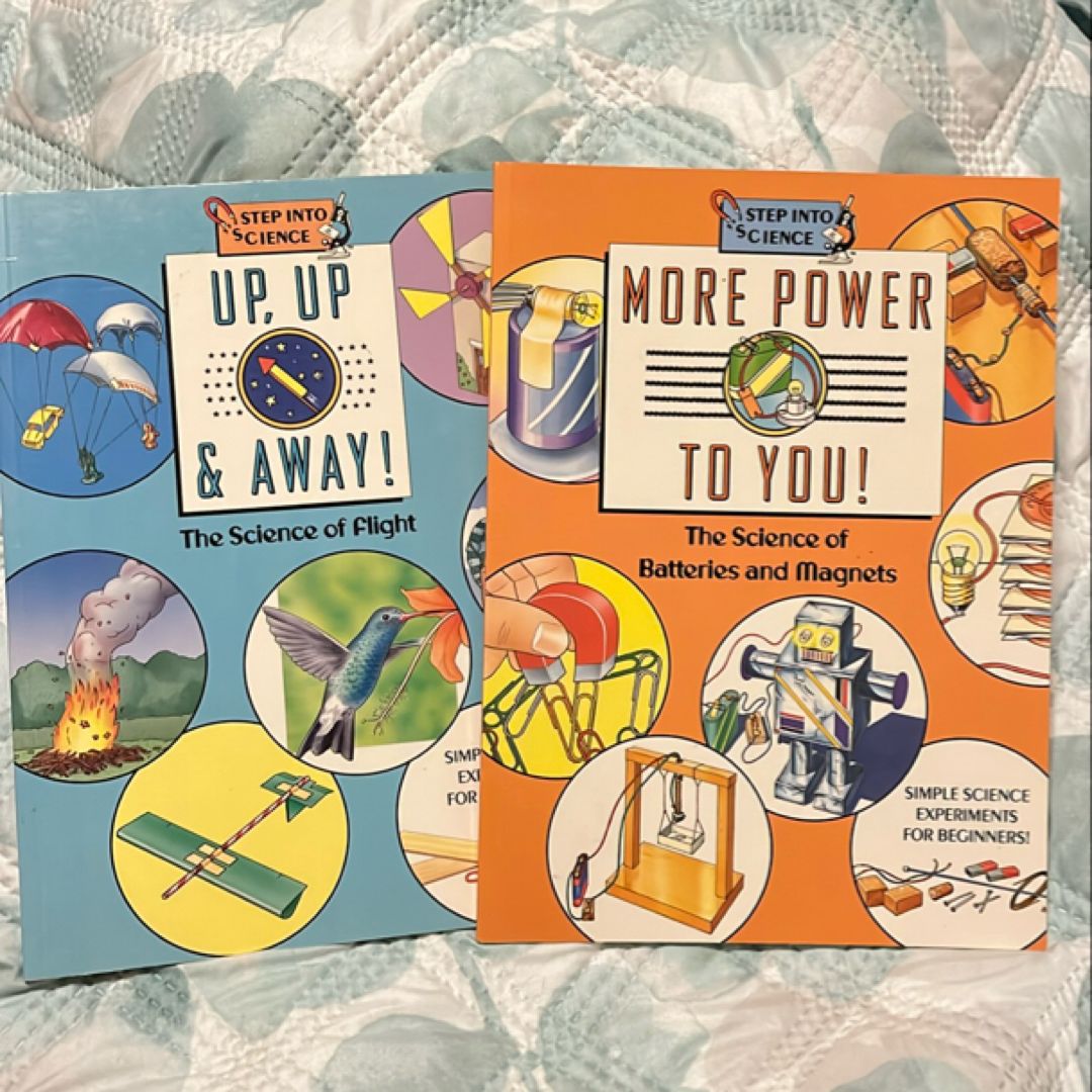 2 Book Lot From the Step Into Science Series