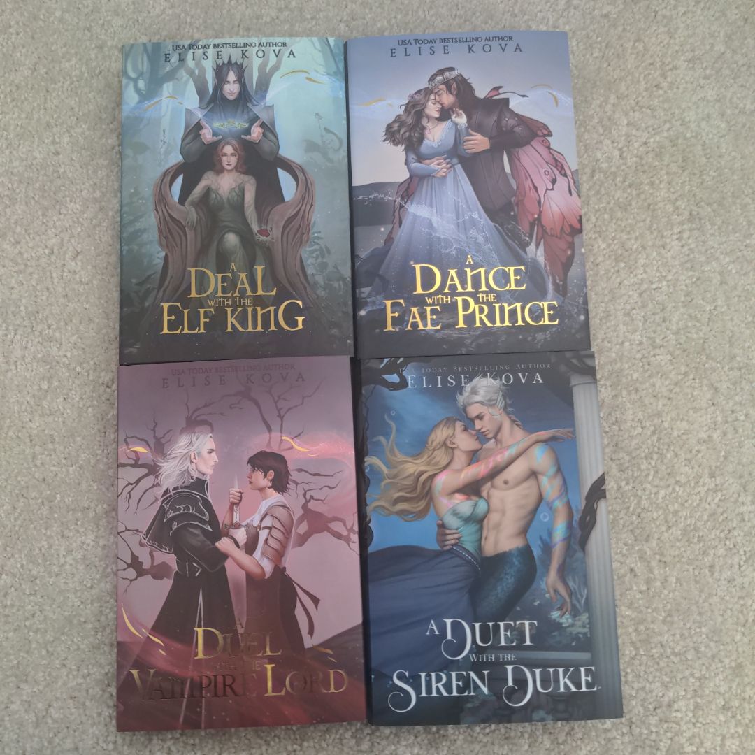Bookish Box Married to Magic series set