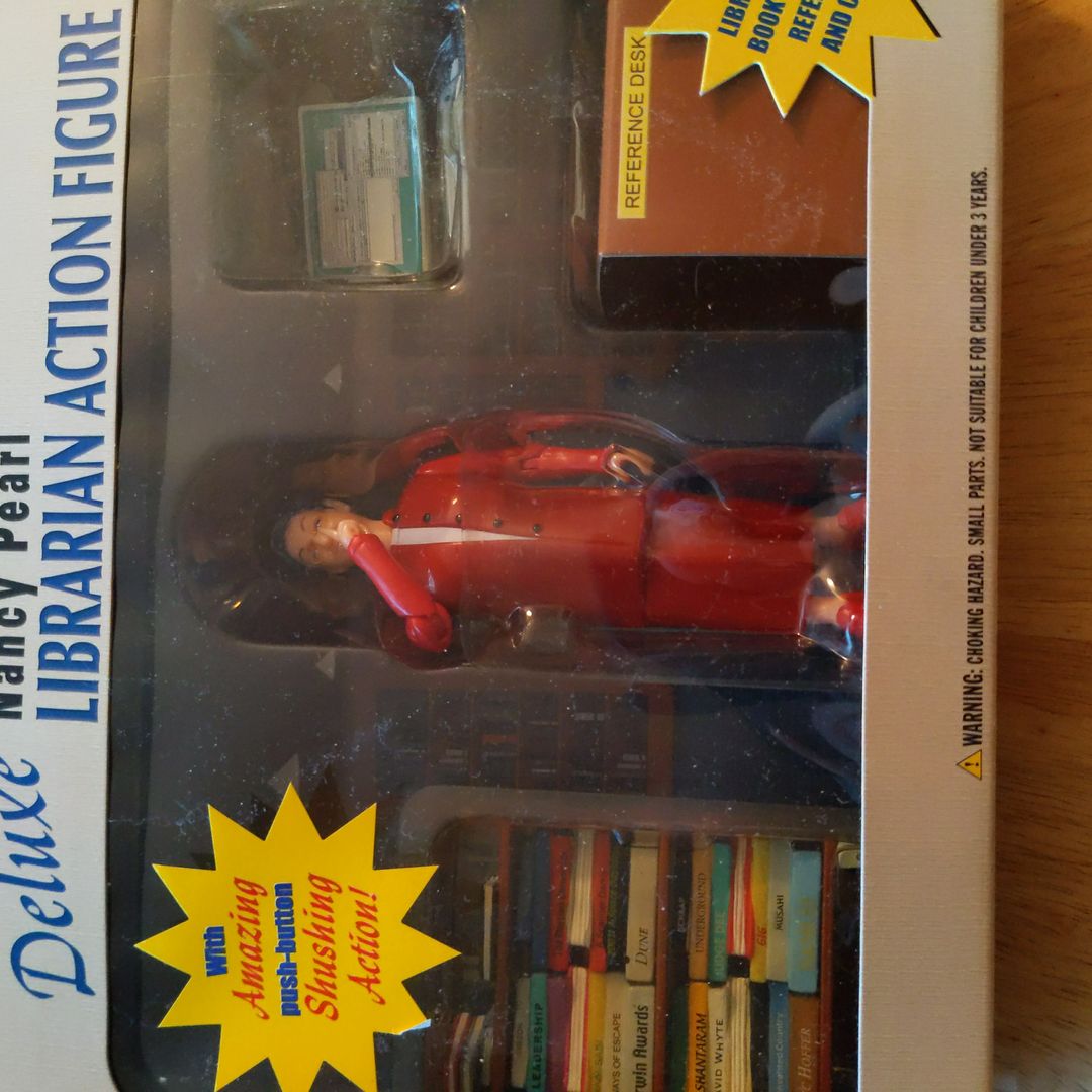 Deluxe Nancy Pearl Librarian Action Figure by Accoutrements , Paperback ...