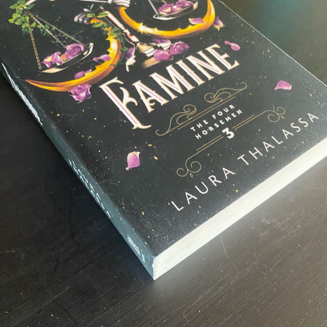 Famine by Laura Thalassa Paperback! 👀 by Laura Thalassa, Hardcover ...
