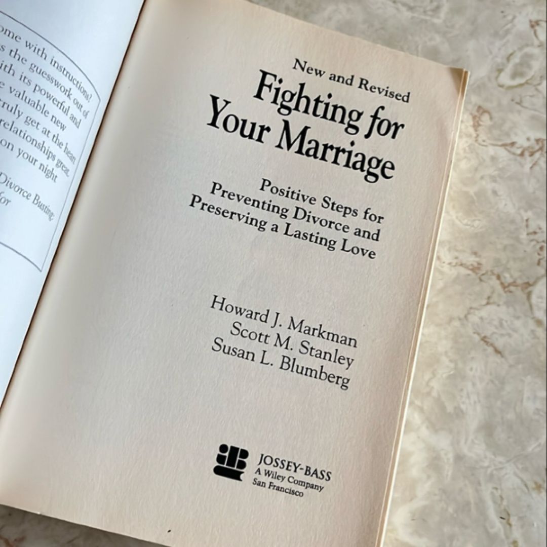 Fighting for Your Marriage