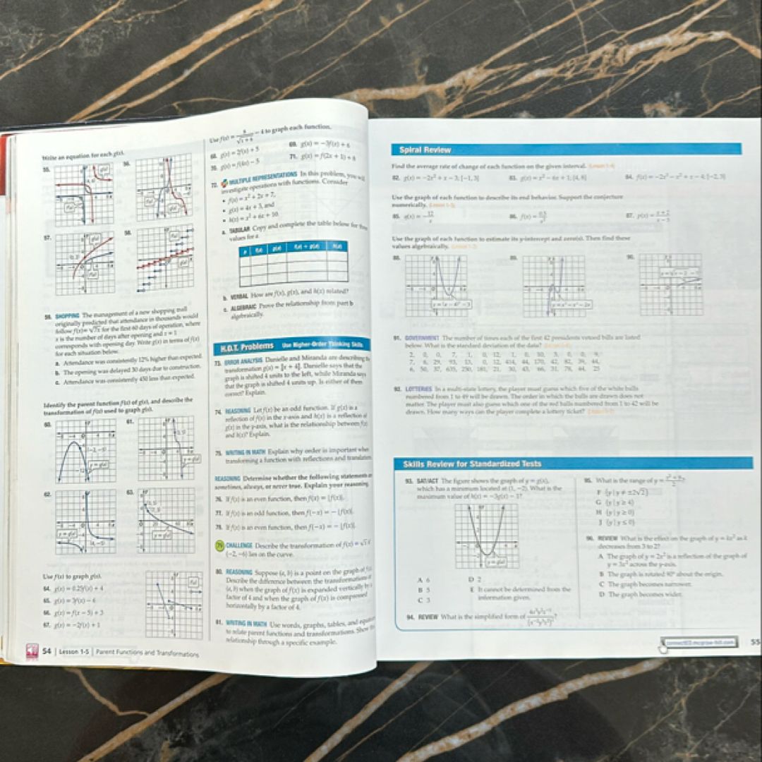 Precalculus, Student Edition by McGraw Hill