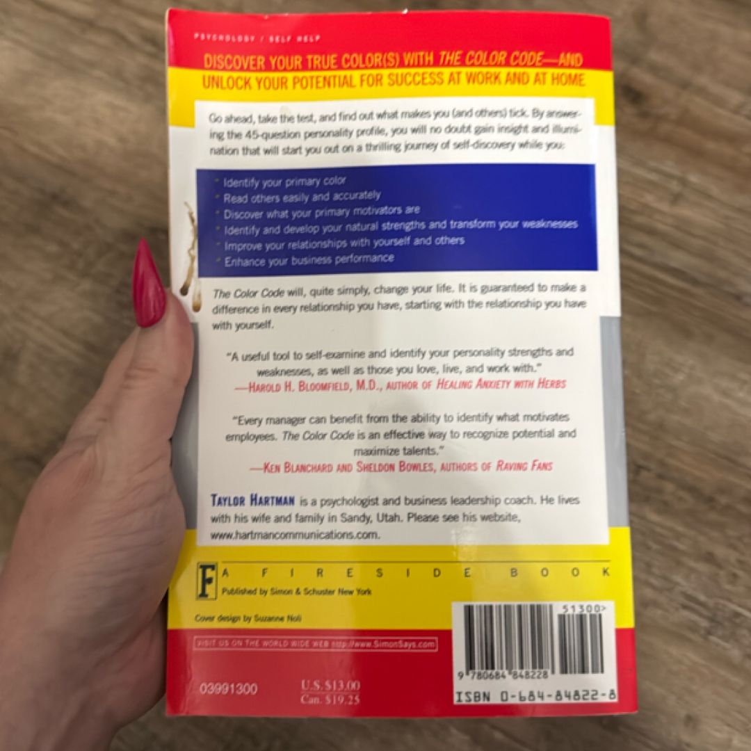 The Color Code by Taylor Hartman