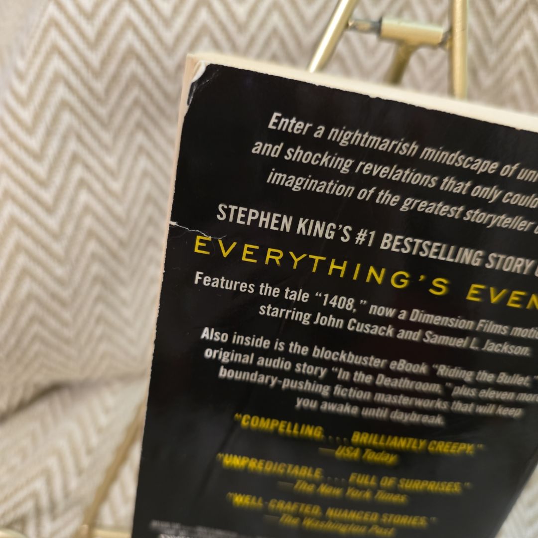 Everything's Eventual 1408 *Mass Market Paperback *