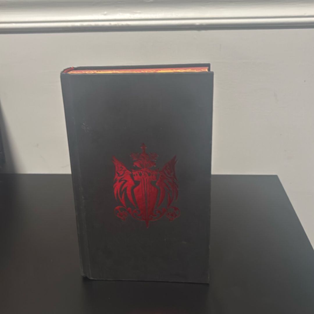 The Wolf King (DELUXE EDITION) | Red Sprayed Edges & Red Foil | Lauren Palphreyman