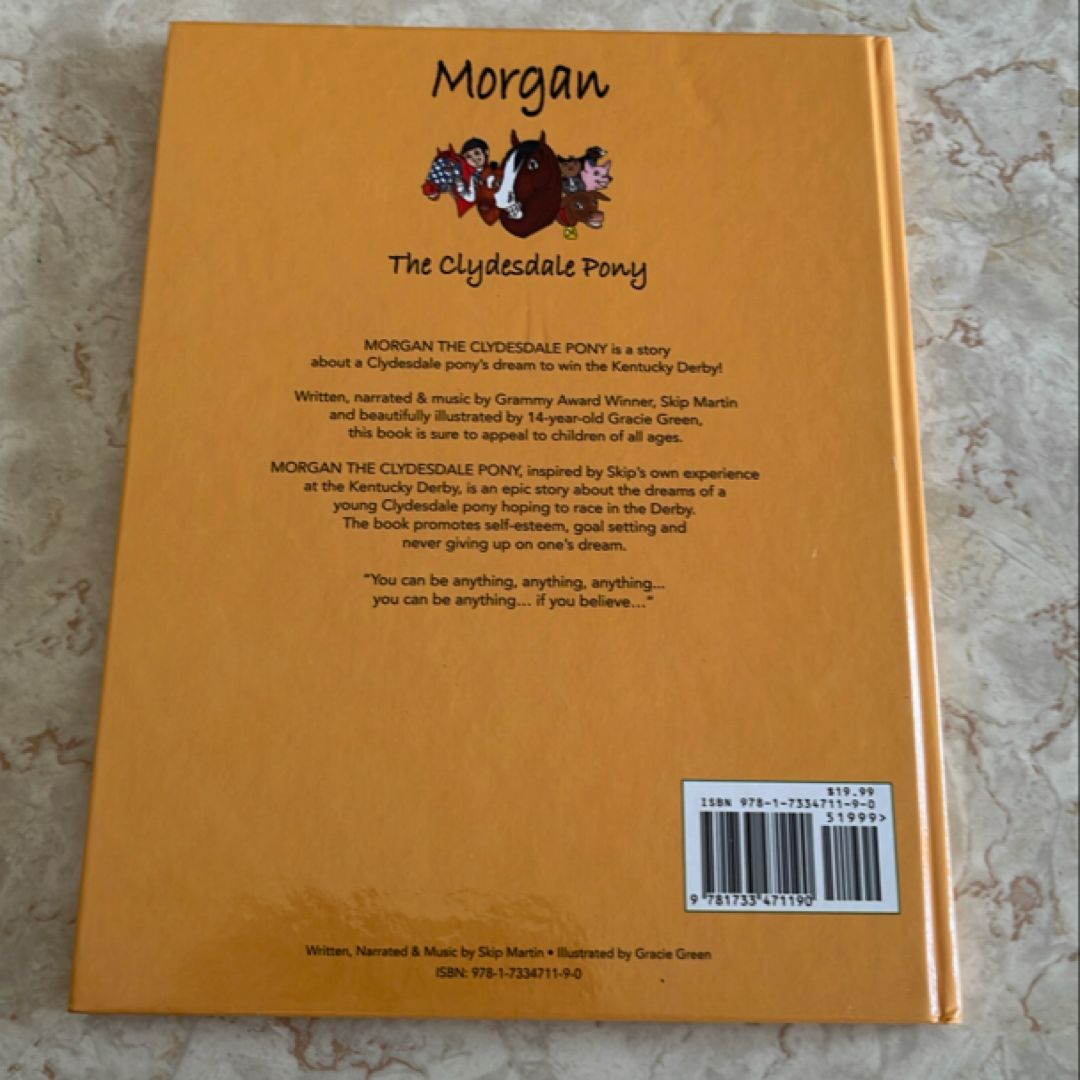 Morgan the Clydesdale Pony by Skip Martin