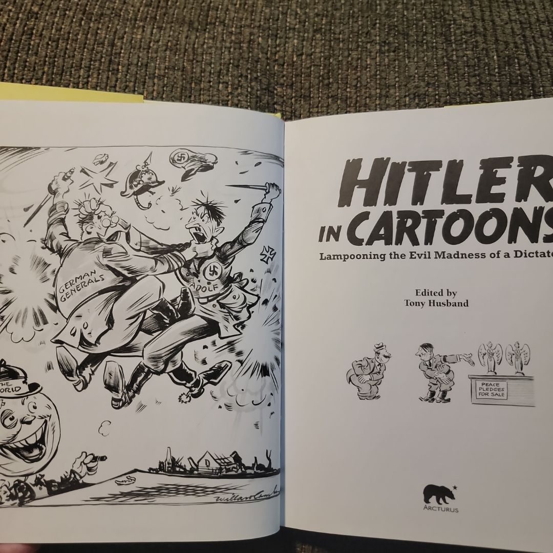 Hitler in Cartoons by Tony Husband