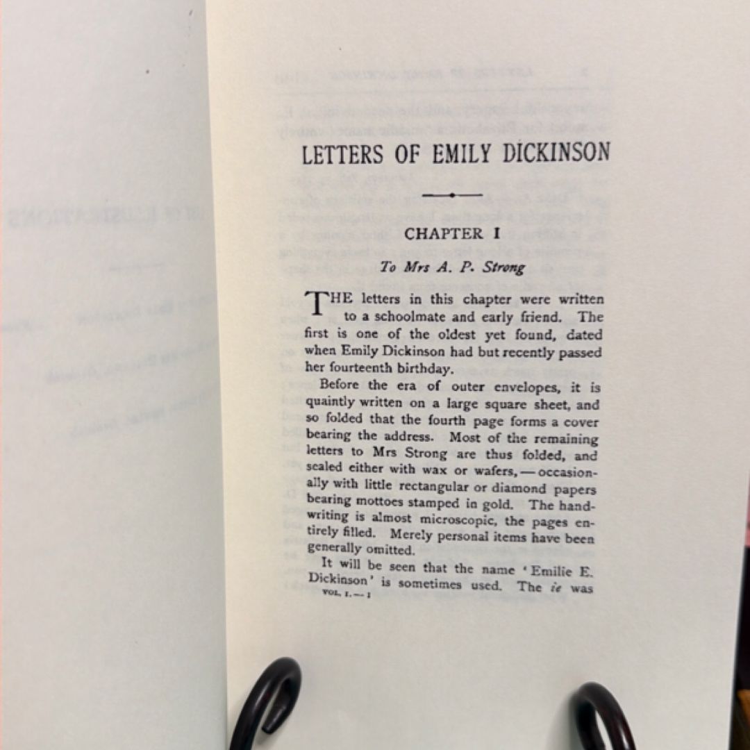 The Letters of Emily Dickinson