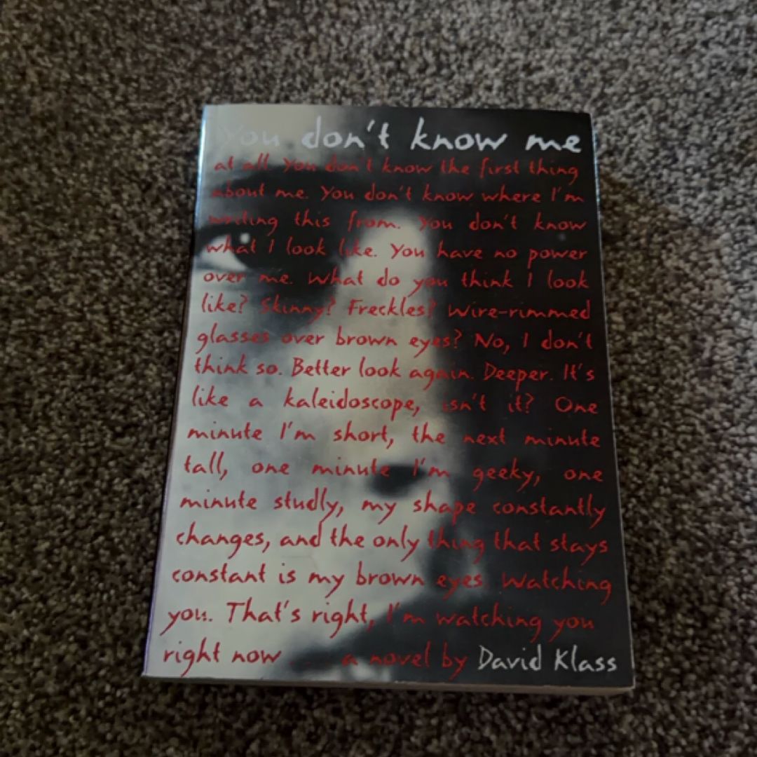 You Don't Know Me