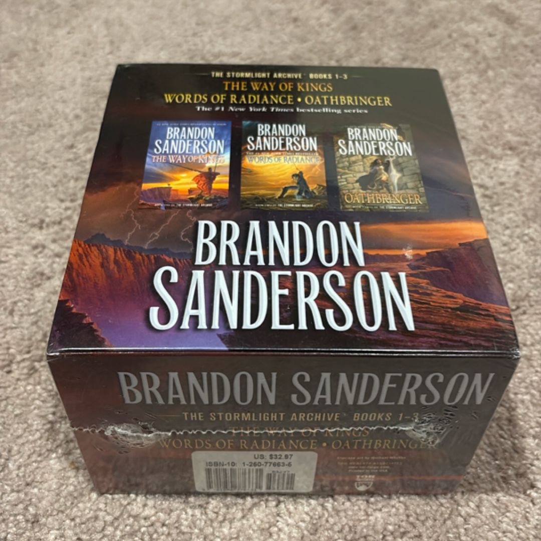 Stormlight Archive MM Boxed Set I, Books 1-3