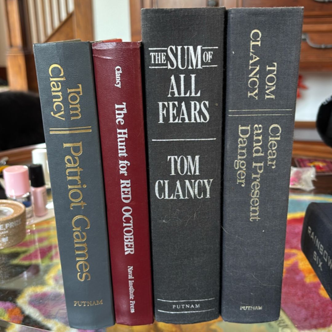 Tom Clancy Made Into a Movie Bundle 