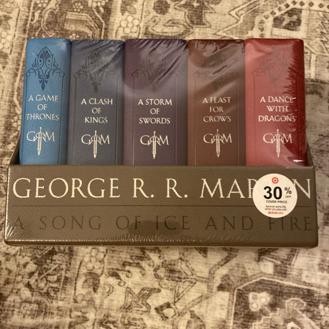 George R. R. Martin's a Game of Thrones 5-Book Boxed Set (Song of Ice and Fire Series)