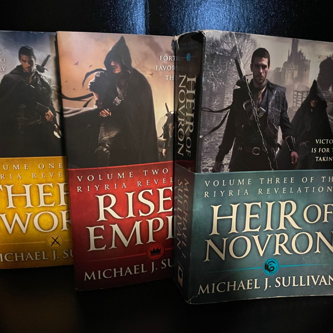 Riyria Revelations book 1-3. 