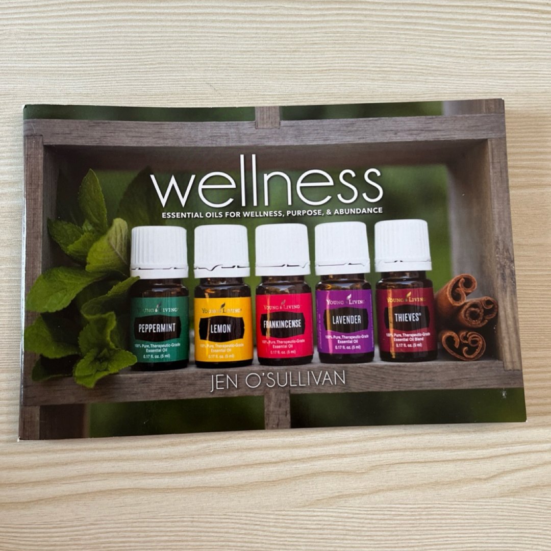 Live Well Essential Oils for Wellness Purpose and Abundance Guide Jen O’Sullivan
