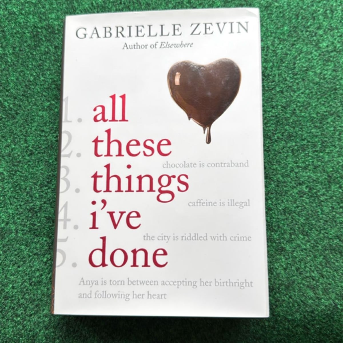 All These Things I've Done by Gabrielle Zevin