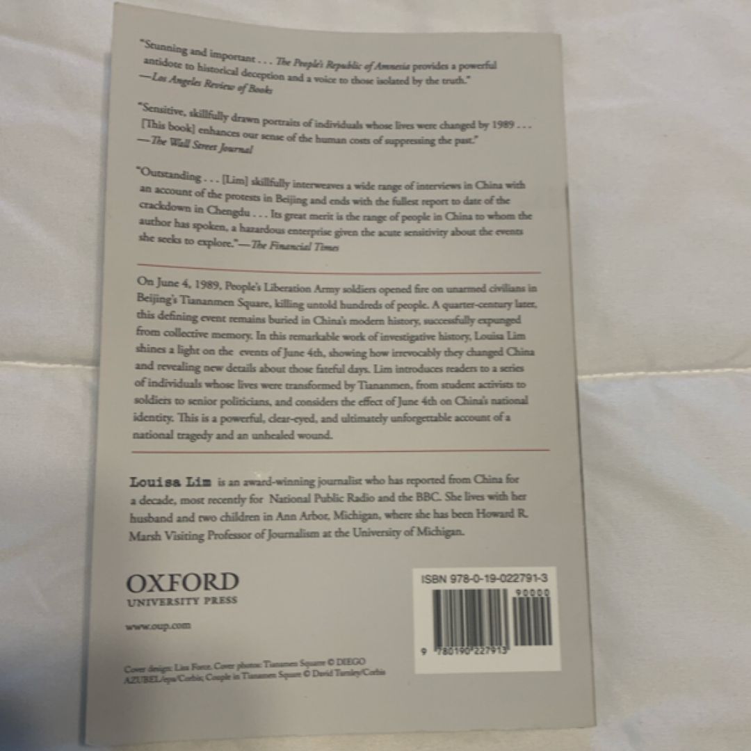 The People's Republic of Amnesia