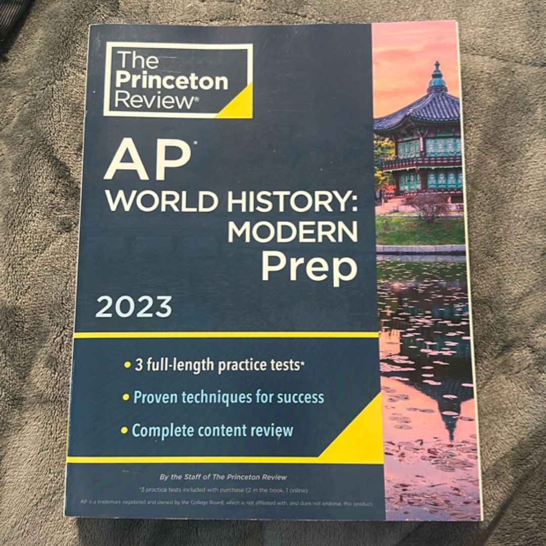 Princeton Review AP World History: Modern Prep 2023