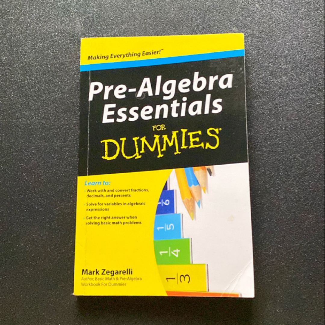 Basic Math and Pre-Algebra for Dummies Education Bundle by Mark ... - Library