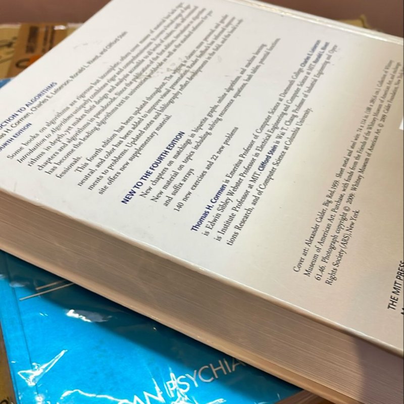 Introduction to Algorithms, Fourth Edition by Thomas H. Cormen