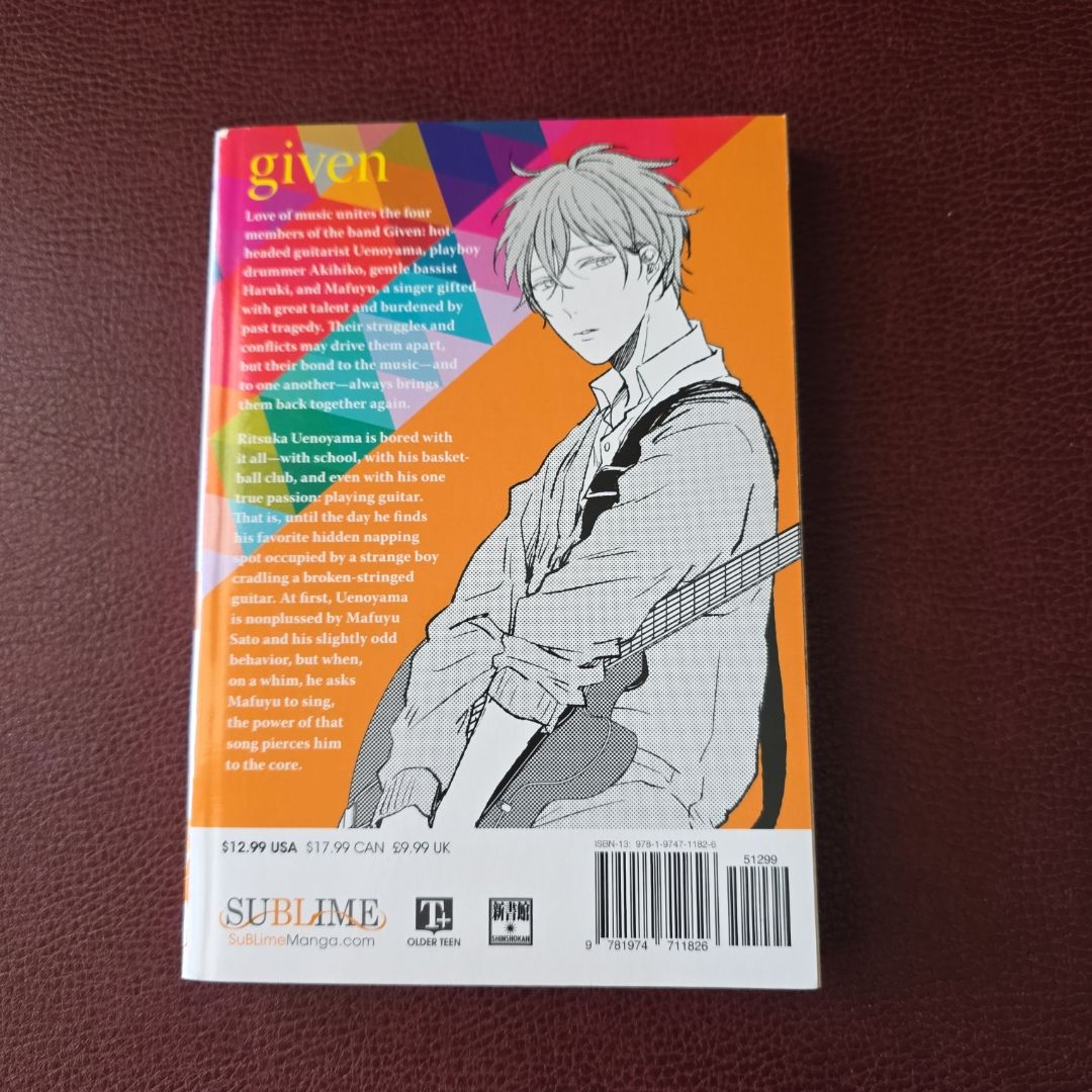 Given, Vol. 1