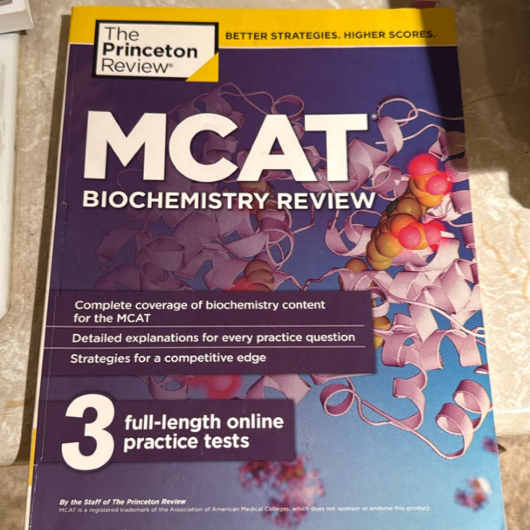 MCAT Biochemistry Review