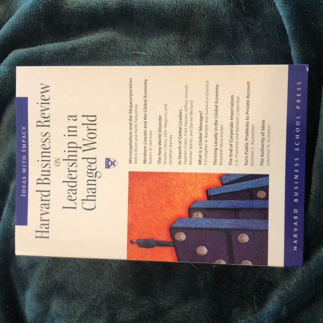 Harvard Business Review on Leadership in a Changed World