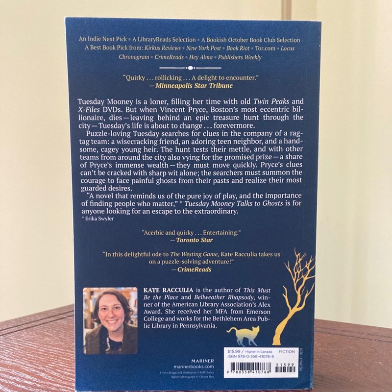 Tuesday Mooney Talks to Ghosts