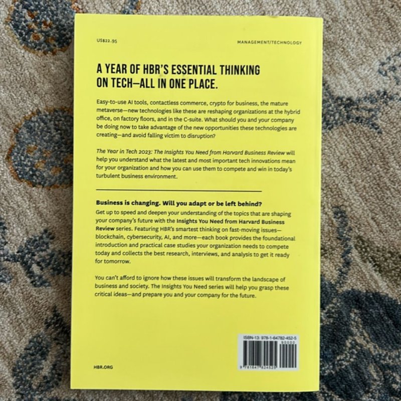 The Year in Tech, 2023: the Insights You Need from Harvard Business Review