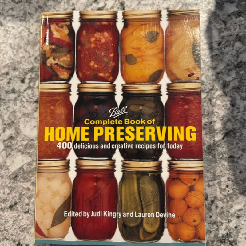 Ball Complete Book of Home Preserving