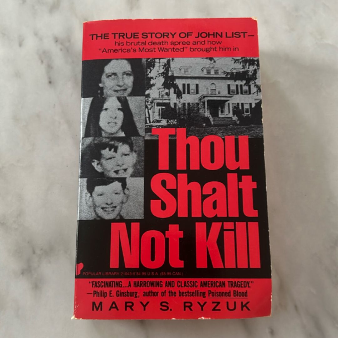 Thou Shalt Not Kill