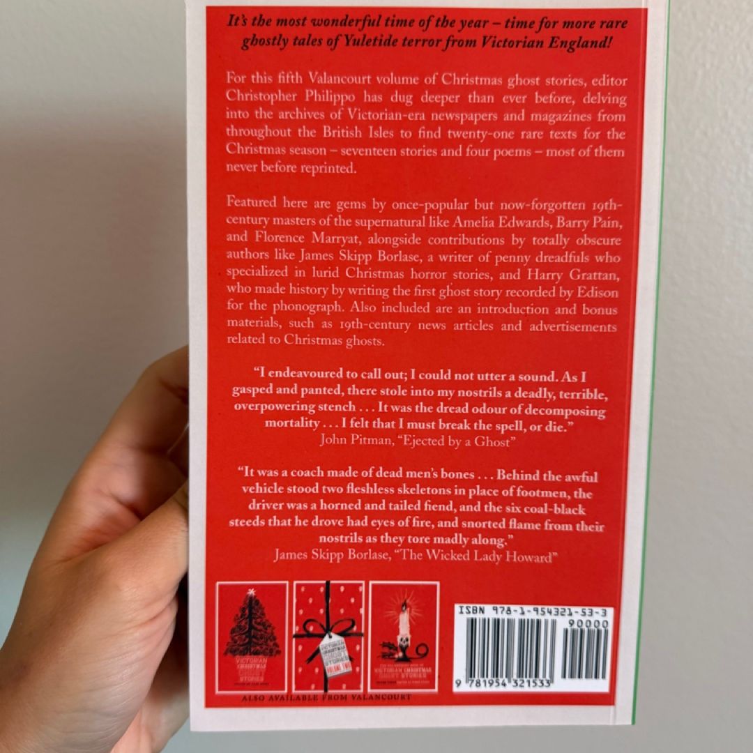 The Valancourt Book of Victorian Christmas Ghost Stories, Volume Five
