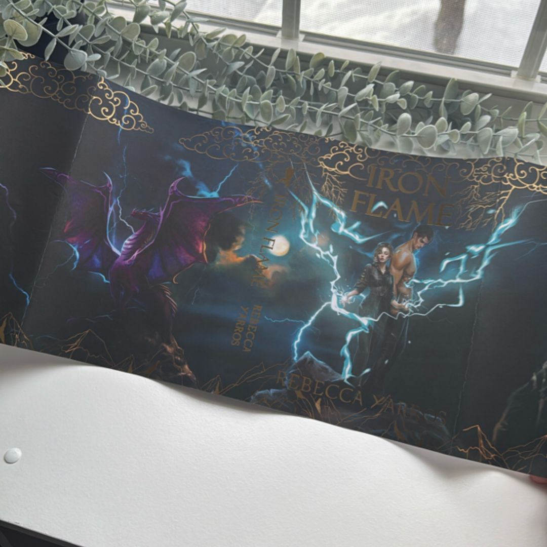 Iron Flame and Onyx Storm *Iridescent Fairytale Special Edition Dust Jackets*