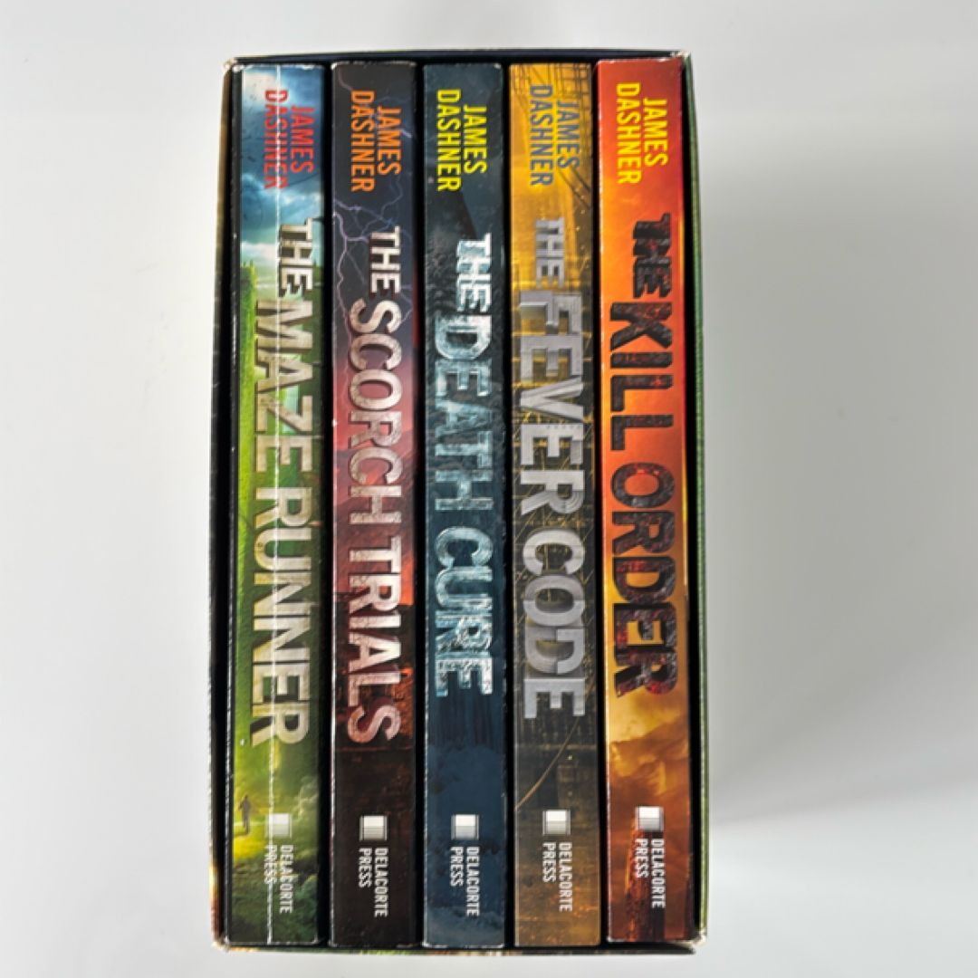 The Maze Runner Series Complete Collection Boxed Set (5-Book)