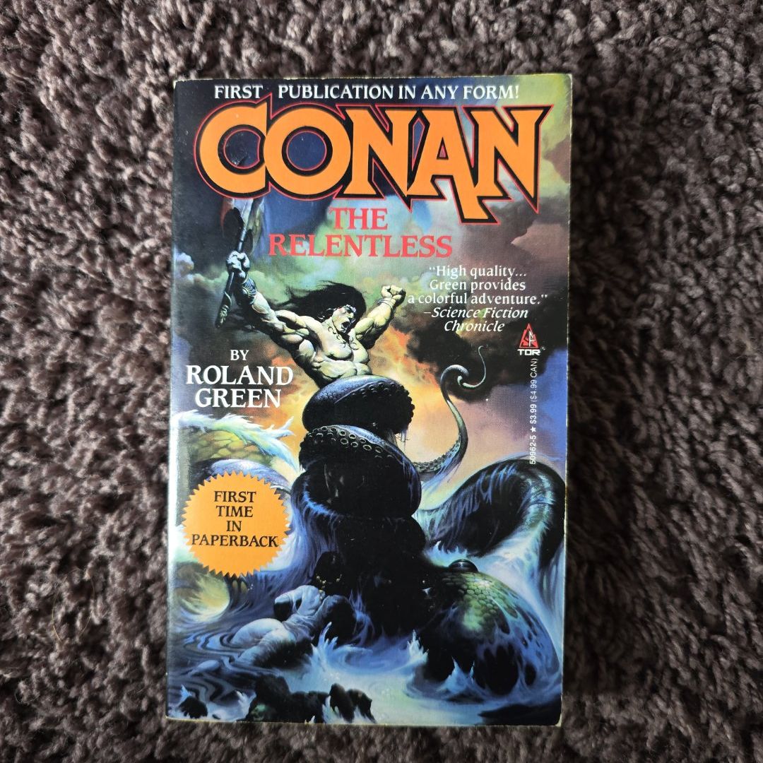 *First Edition* Conan the Relentless *Vintage*