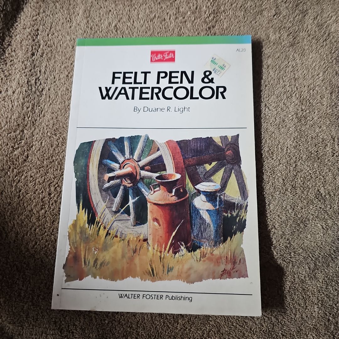 Felt Pen and Watercolor