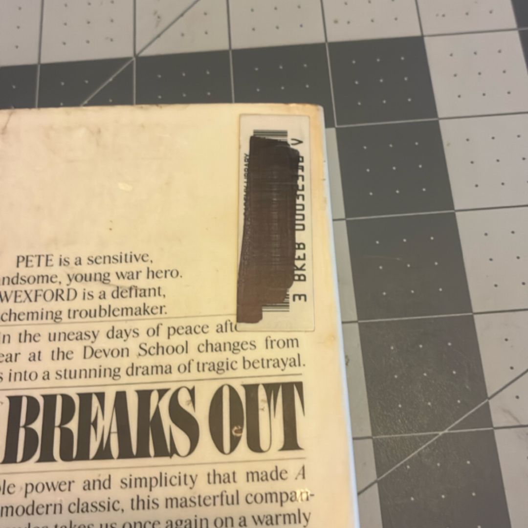 Peace Breaks Out
