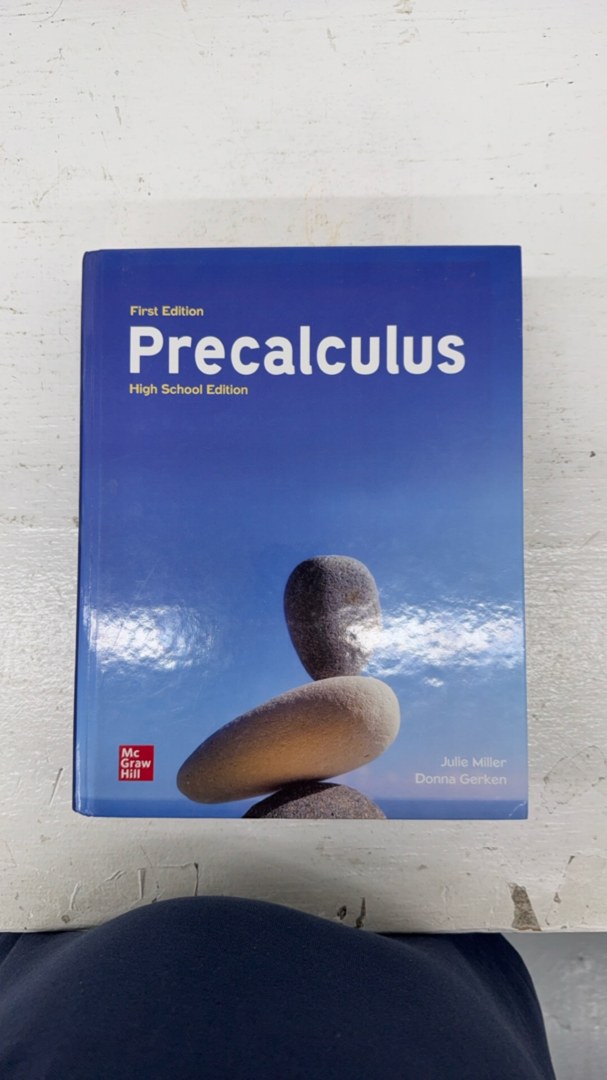 Miller, Precalculus High School Edition 1e 2024 Student Edition
