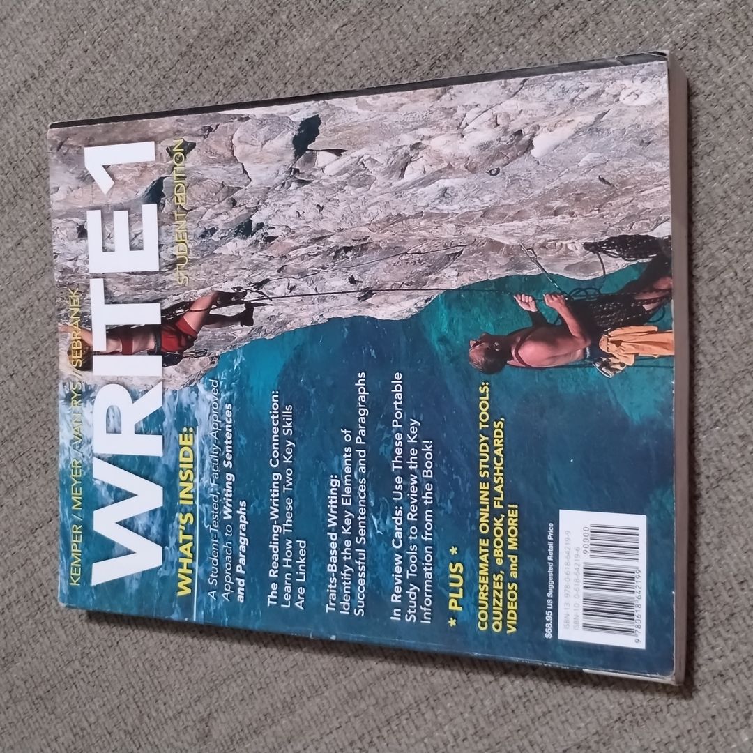 WRITE1 (with Basic Writing CourseMate Printed Access Card)