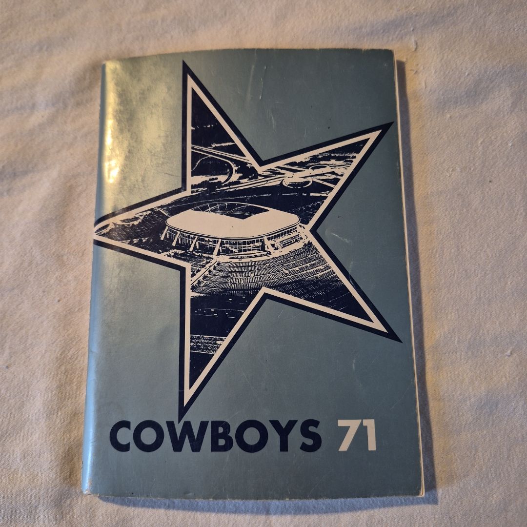 Dallas Cowboys 1971 Media Guide