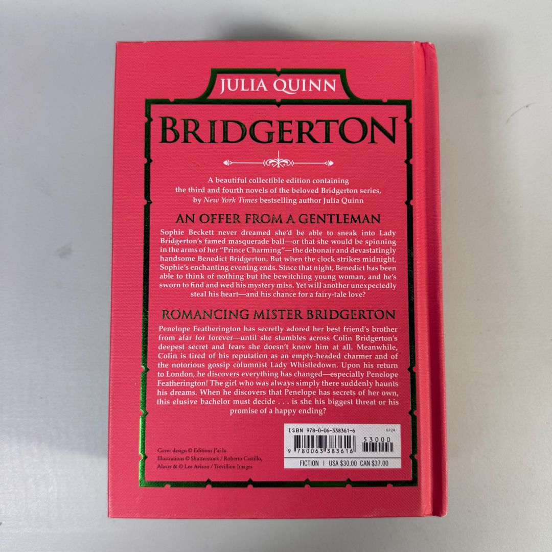 Offer from a Gentleman and Romancing Mister Bridgerton: Bridgerton Collector's Ed