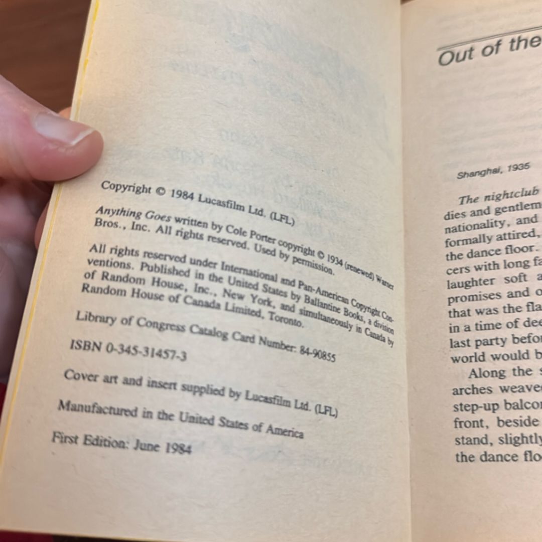 Indiana Jones and the Temple of Doom