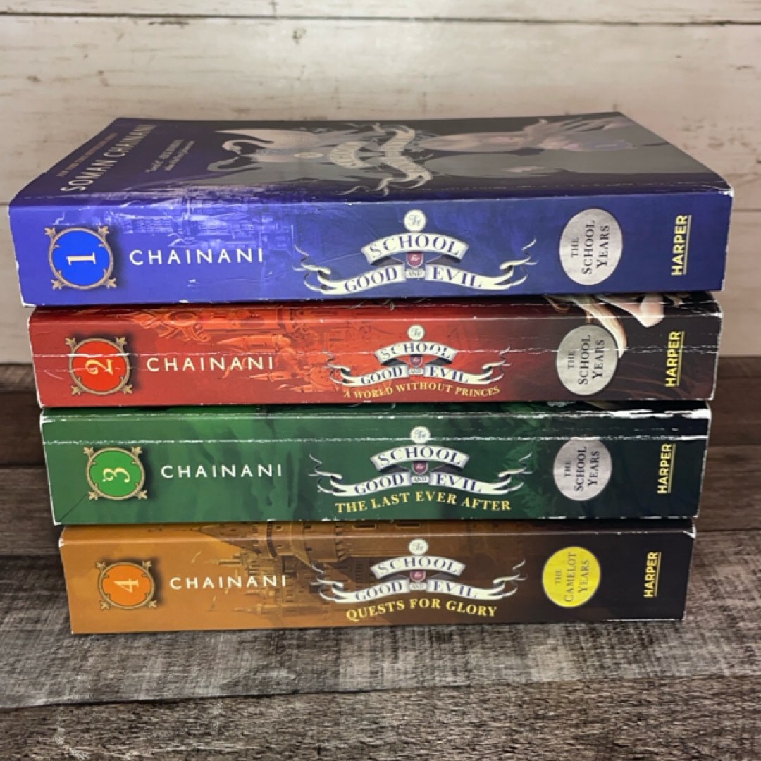 The School for Good and Evil Books 1-4 Paperback Box Set