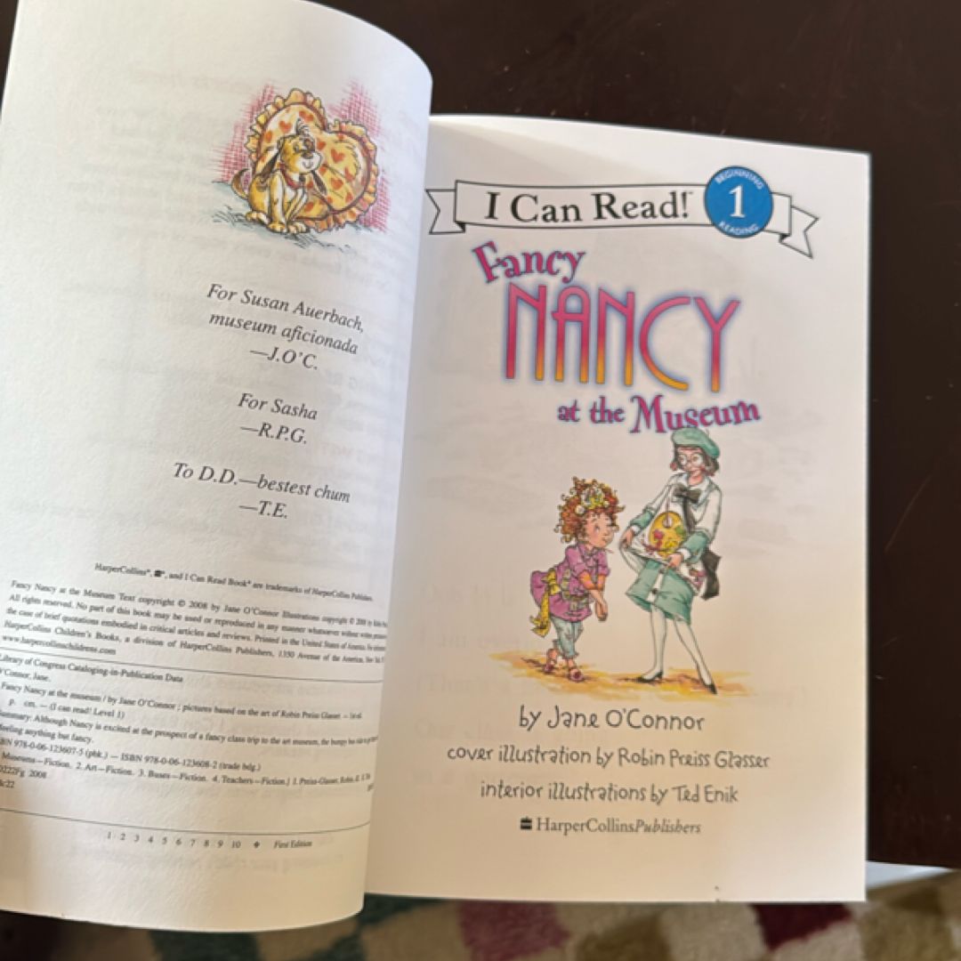 Fancy Nancy at the Museum