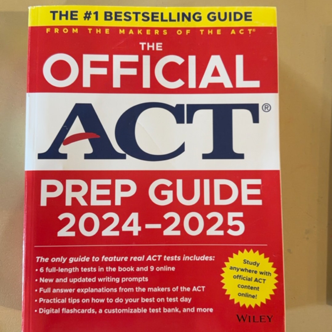 The Official ACT Prep Guide 2024-2025