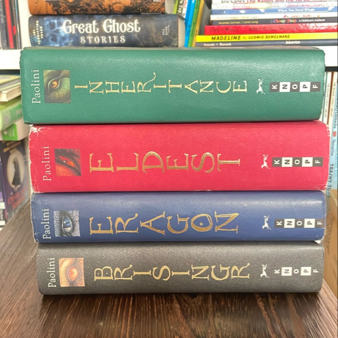 Inheritance cycle set-Eldest, Eragon, Brisingr, Inheritance