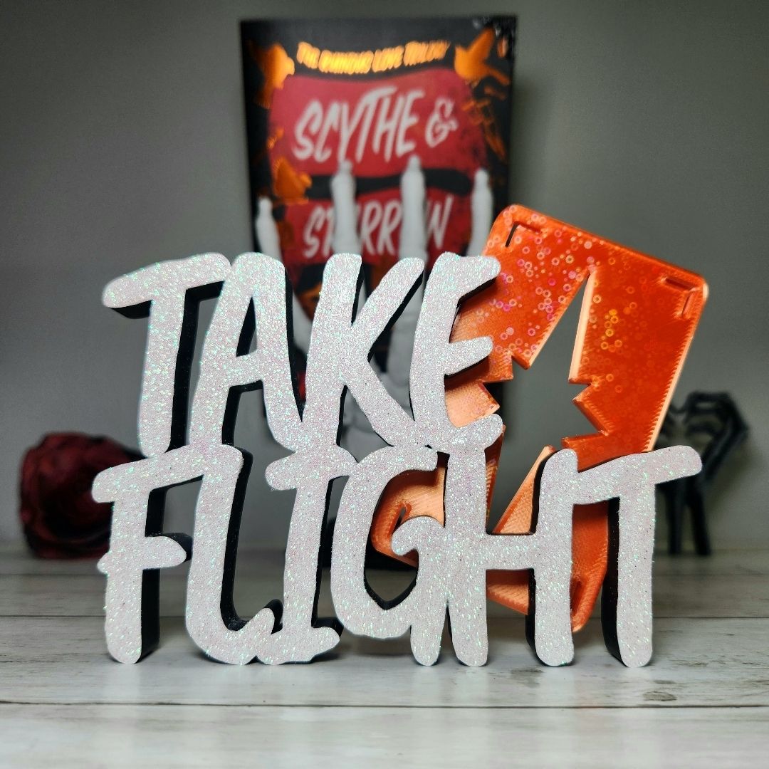 Take Flight Sign - Scythe and Sparrow