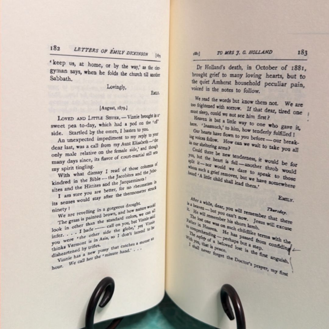 The Letters of Emily Dickinson