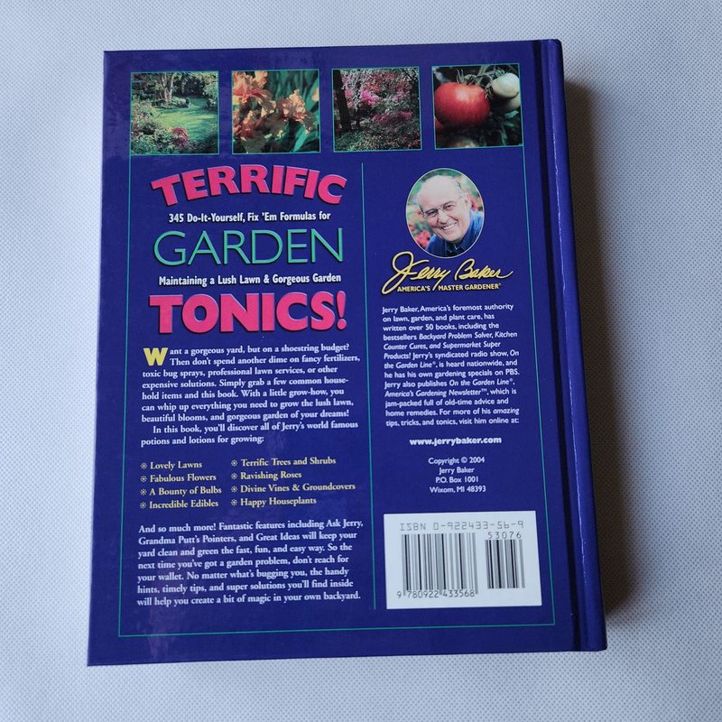 Jerry Baker's Terrific Garden Tonics!