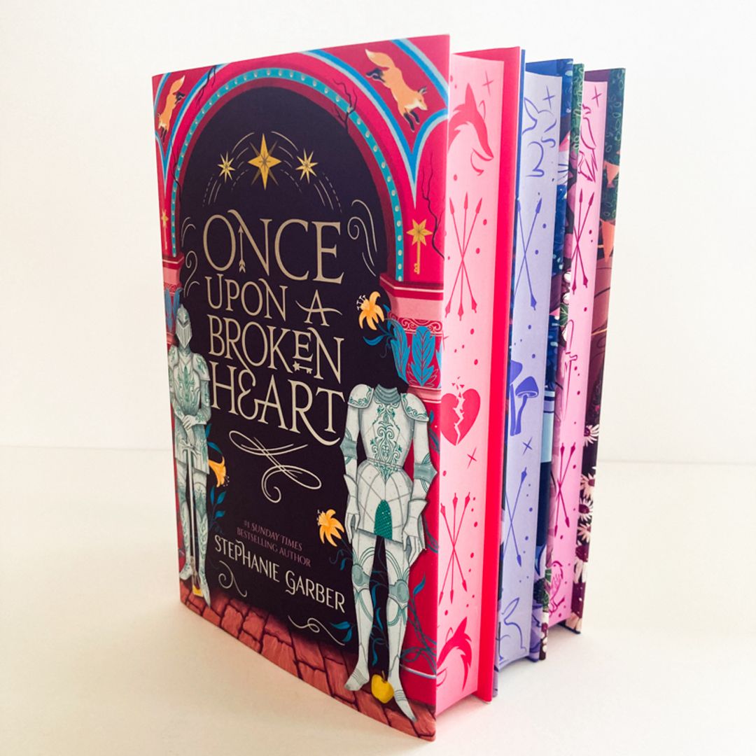 Once Upon a Broken Heart, The Ballad of Never After, and A Curse For True Love (SIGNED Fairyloot Exclusive Editions)